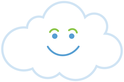 cirrus smiling cloud logo