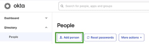 okta step 2