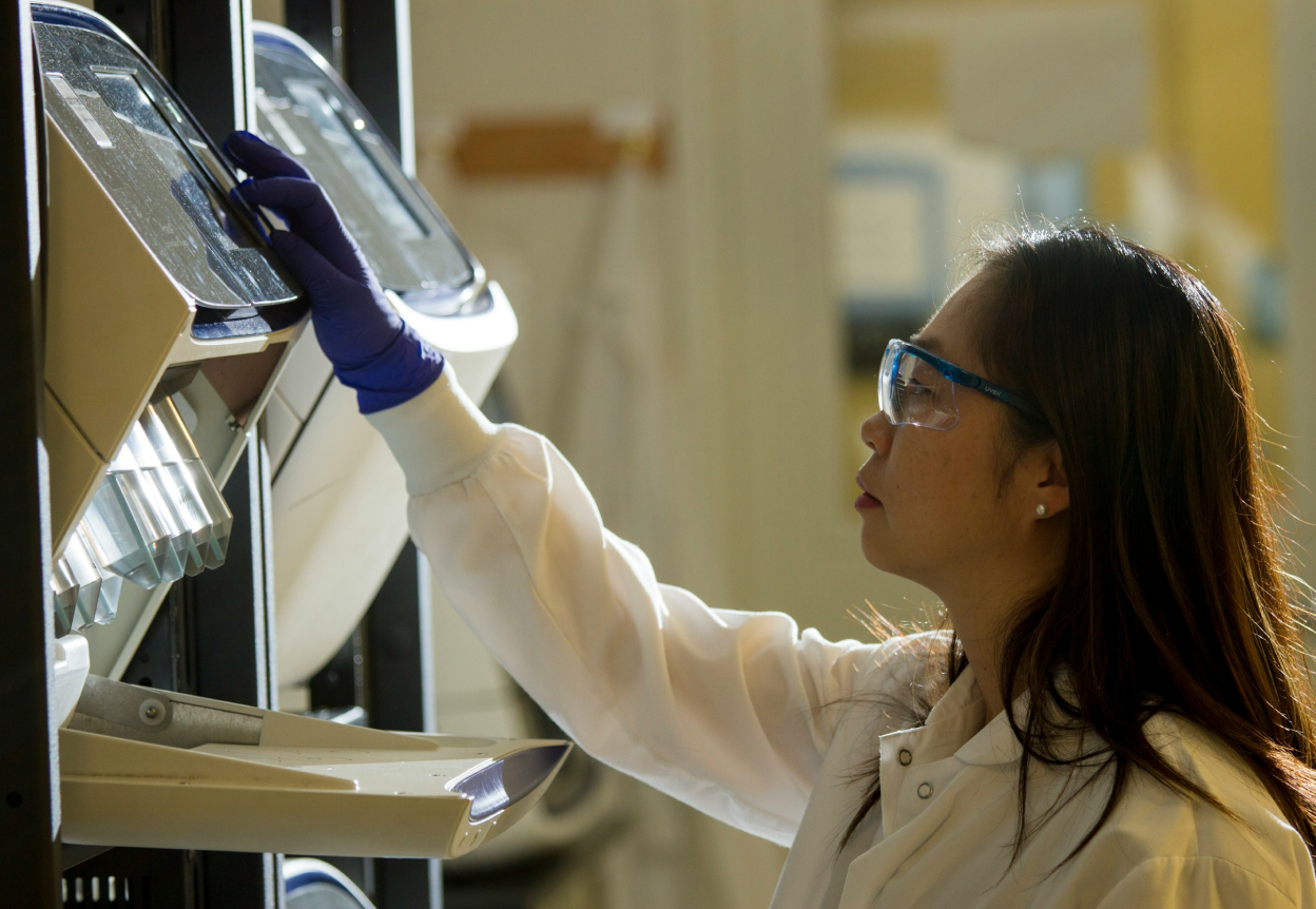 scientist in lab