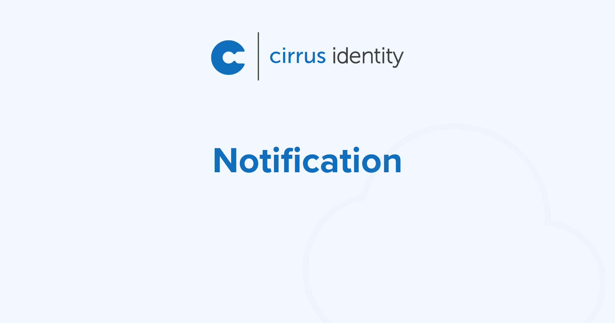 Notification